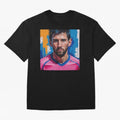 Vibrant Artistic Portrait of Lionel Messi (GOAT) - Digital painting (Version 3) Classic T-Shirt Bring Match Day Fire to FIFA World Cup 2026 Group Stage Highlighting CR7, Germany Energy, Football Festival Excitement, Trophy Ambitions, Country