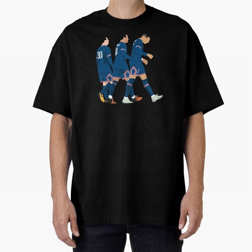 Messi Neymar Mbappe Chilling Classic T-Shirt Cheer for the FIFA World Cup 2026 Journey through CR7 and Messi Highlights, Argentina Pride, Sports Nostalgia, International Competition, Famous Players and Unforgettable Victories; Perfect for People