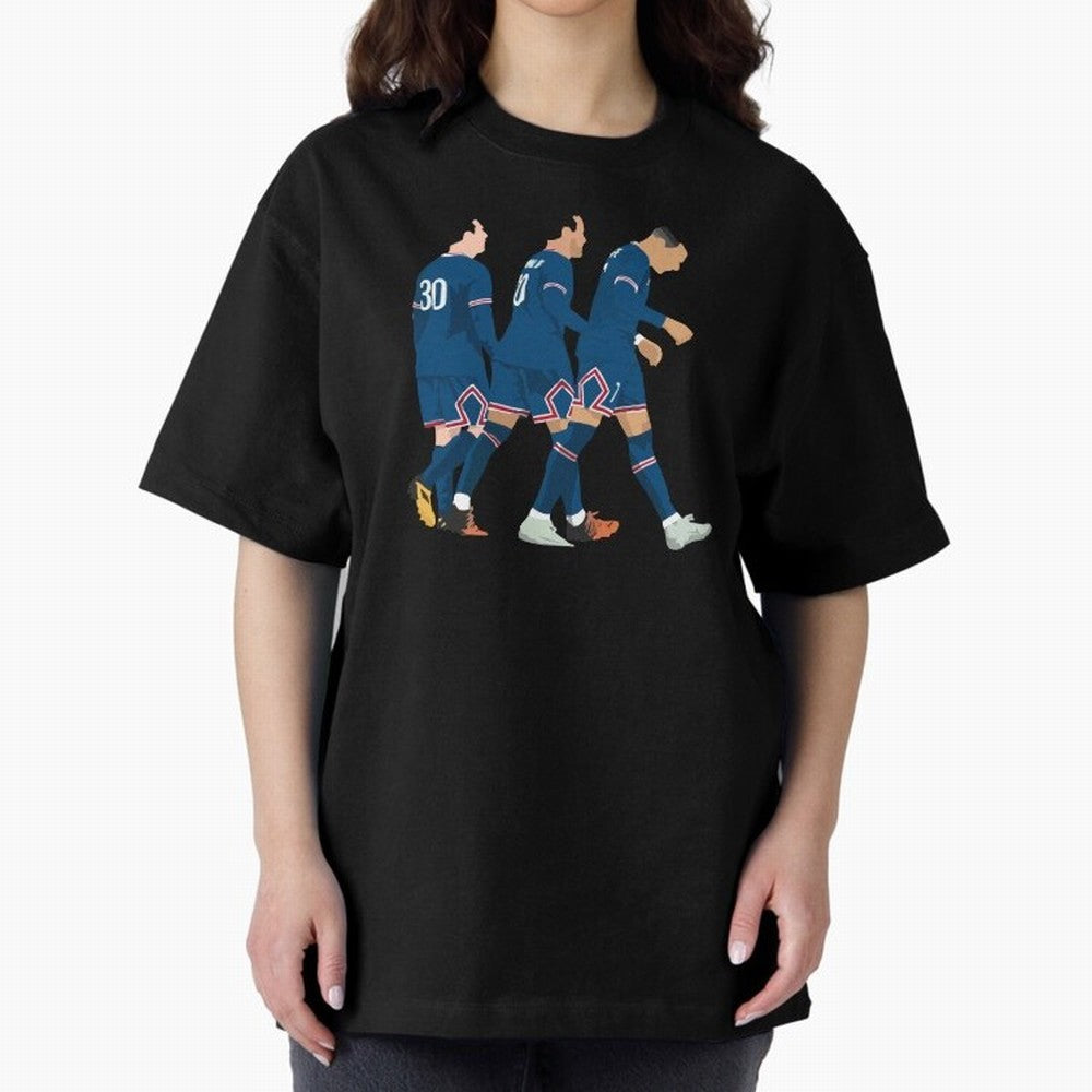 Messi Neymar Mbappe Chilling Classic T-Shirt Cheer for the FIFA World Cup 2026 Journey through CR7 and Messi Highlights, Argentina Pride, Sports Nostalgia, International Competition, Famous Players and Unforgettable Victories; Perfect for People