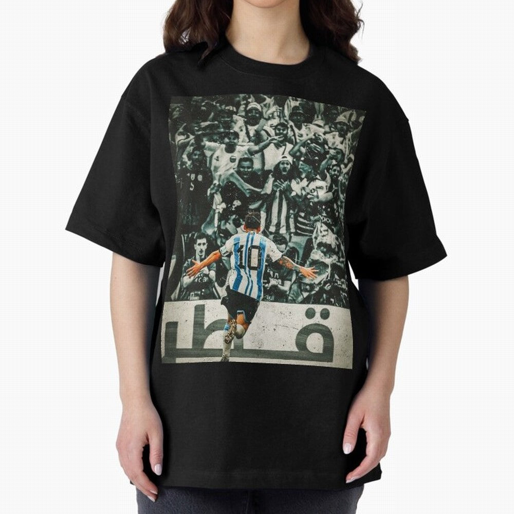 LIONEL MESSI NEW GOAL CELEBRATION SEASON 2023 2024 Classic T-Shirt Show Your Tournament Heart for FIFA World Cup 2026 Group Stage with CR7 and Messi, Argentina, France and Brazil Energy, Championship Spirit, Famous Goals, Roaring Crowds and