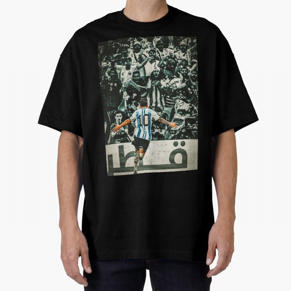 LIONEL MESSI NEW GOAL CELEBRATION SEASON 2023 2024 Classic T-Shirt Show Your Tournament Heart for FIFA World Cup 2026 Group Stage with CR7 and Messi, Argentina, France and Brazil Energy, Championship Spirit, Famous Goals, Roaring Crowds and