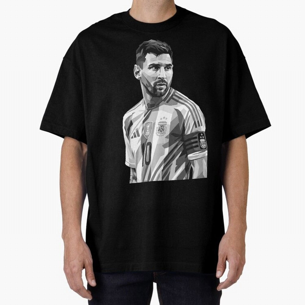 Messi grayscale Classic T-Shirt Feel the Trophy Chase of the FIFA World Cup 2026 Group Stage Journey through Haaland and Mbappe Highlights, England, France and Netherlands Pride, Stadium Memories, Football Loyalty, International Chants and