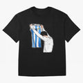 Art Messi Illustration Classic T-Shirt Represent Football Lovers during FIFA World Cup 2026 for Fans of CR7 and Netherlands, Bringing Fan Favorite Moments, National Team Passion, Big Match Drama and Soccer History; Made for Collectors Who Enjoy