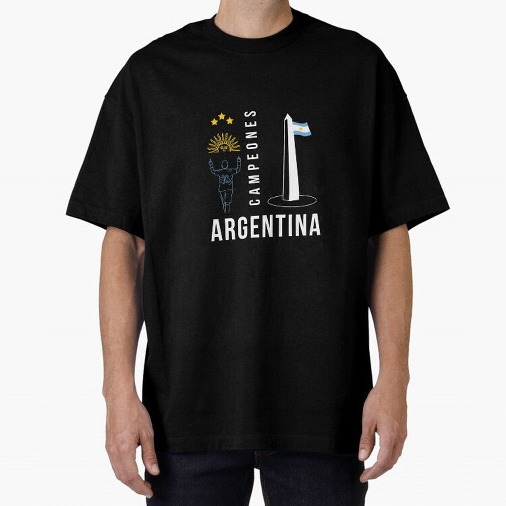 Argentina Campeon Essential T-Shirt Follow the Final Road of Match Day Hype around FIFA World Cup 2026, Cristiano Ronaldo, Haaland and CR7, Netherlands, Sports Nostalgia, International Competition, Famous Players and Unforgettable Victories; Made