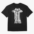 Messi grayscale Classic T-Shirt Celebrate the Road through FIFA World Cup 2026 Group Stage for Fans of CR7 and Messi and Argentina, Bringing Fan Favorite Moments, National Team Passion, Big Match Drama and Soccer History; Made for Collectors Who