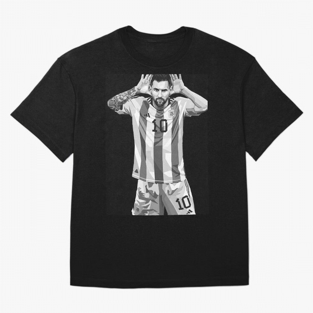 Messi grayscale Classic T-Shirt Celebrate the Road through FIFA World Cup 2026 Group Stage for Fans of CR7 and Messi and Argentina, Bringing Fan Favorite Moments, National Team Passion, Big Match Drama and Soccer History; Made for Collectors Who