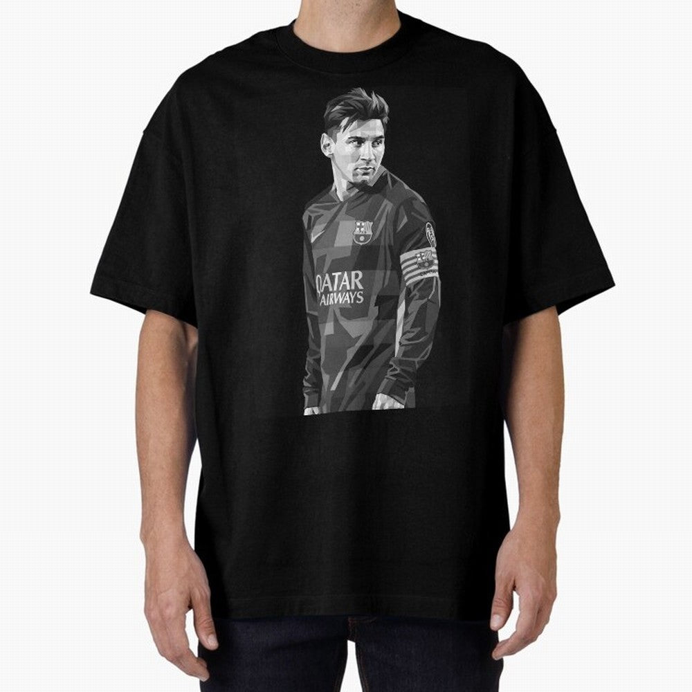 Messi grayscale Classic T-Shirt Carry the Dream of FIFA World Cup 2026 for Fans of Messi and France and Portugal, Bringing Retro Football Energy, Iconic Rivalries, Trophy Chase Drama and Stadium Atmosphere; Great for Supporters Who Love Legendary