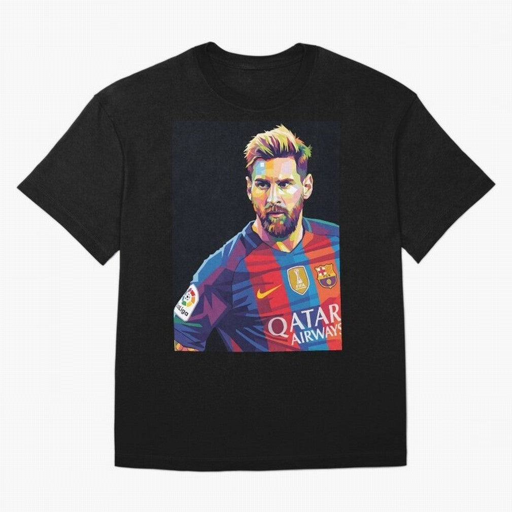 Messi Wpap Oversized T-Shirt Enjoy the Biggest Football Party of FIFA World Cup 2026 Group Stage Made for Messi and Cristiano Ronaldo, Argentina and Brazil Energy, Stadium Memories, Football Loyalty, International Chants and Championship Tradition;