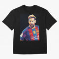 Messi Wpap Oversized T-Shirt Enjoy the Biggest Football Party of FIFA World Cup 2026 Group Stage Made for Messi and Cristiano Ronaldo, Argentina and Brazil Energy, Stadium Memories, Football Loyalty, International Chants and Championship Tradition;