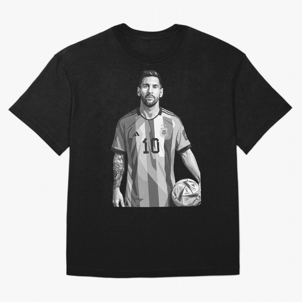 Messi grayscale Classic T-Shirt Celebrate FIFA World Cup 2026 Group Stage for Fans of Mbappe and Neymar and Brazil, Bringing Soccer Culture, Superstar Moments, National Team Dreams and Competitive Fire; Great for Supporters Who Love Legendary