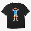 Messi Celebration Classic T-Shirt Honor the Football Icons of FIFA World Cup 2026 for Fans of Messi and Portugal, Bringing Fan Favorite Moments, National Team Passion, Big Match Drama and Soccer History; Ideal for Football Dads, Football Moms,
