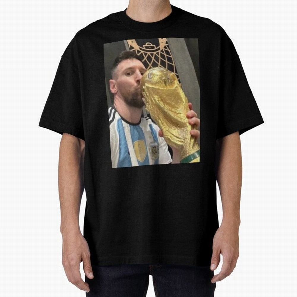 lionel Messi Oversized T-Shirt Upgrade FIFA World Cup 2026 Celebrating Neymar, France Energy, Game Day Rituals, Football Legends, Country Pride and the Road to the Final; Made for Collectors Who Enjoy Iconic Players, Country Pride, Vintage Vibes