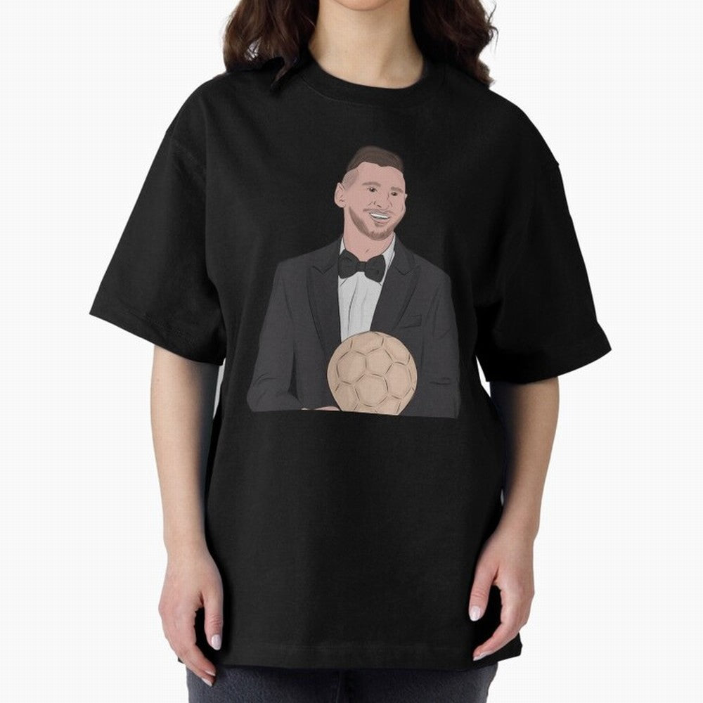 Lionel Messi 2023 Ballon d'Or Classic T-Shirt Capture Global Football Passion for FIFA World Cup 2026, with Mbappe and Neymar, England and Germany, Supporter Pride, Iconic Celebrations, Legendary Names and Global Match Day Energy; Perfect for