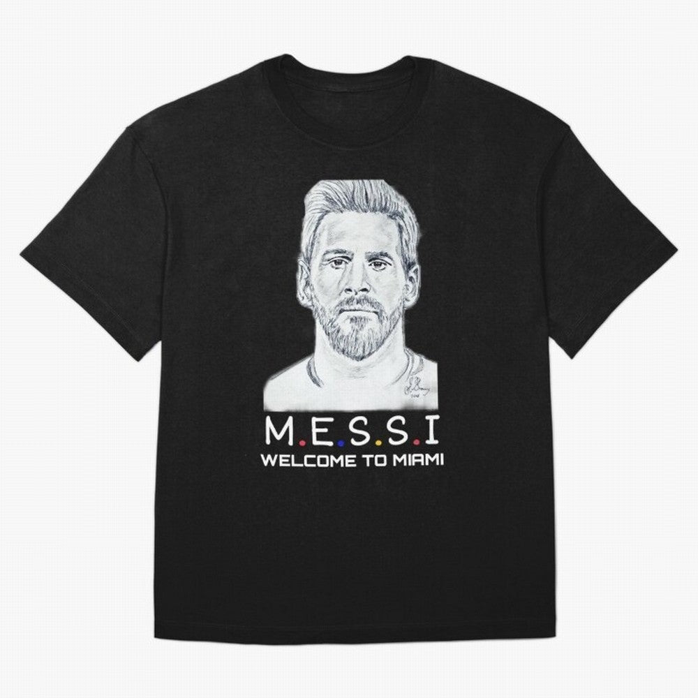 Lionel Messi, welcome to Miami Essential T-Shirt Unlock FIFA World Cup 2026 Filled with Messi, CR7 and Mbappe, Argentina and Brazil Energy, Soccer Culture, Superstar Moments, National Team Dreams and Competitive Fire; Ideal for Fans Who Follow