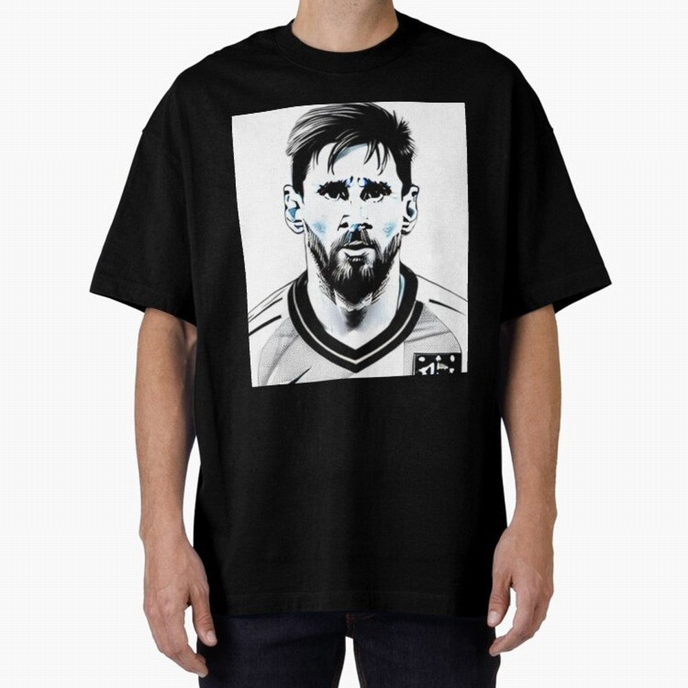Lionel Messi Oversized T-Shirt Represent the Passion of FIFA World Cup 2026 Group Stage Built around CR7 and Messi, Netherlands Energy, Football History, Final Match Energy, Crowd Noise and Once in a Lifetime Moments; Perfect for Supporters Who