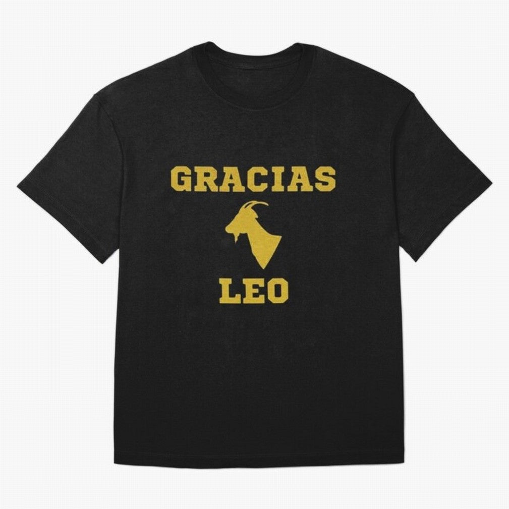 Gracias Leo| Perfect Gift For you and friends Classic T-Shirt Capture FIFA World Cup 2026 Spirit, Made for France and Portugal, Messi and Cristiano Ronaldo, Match Day Excitement, Supporter Culture, Golden Goals and Global Football Passion; Perfect