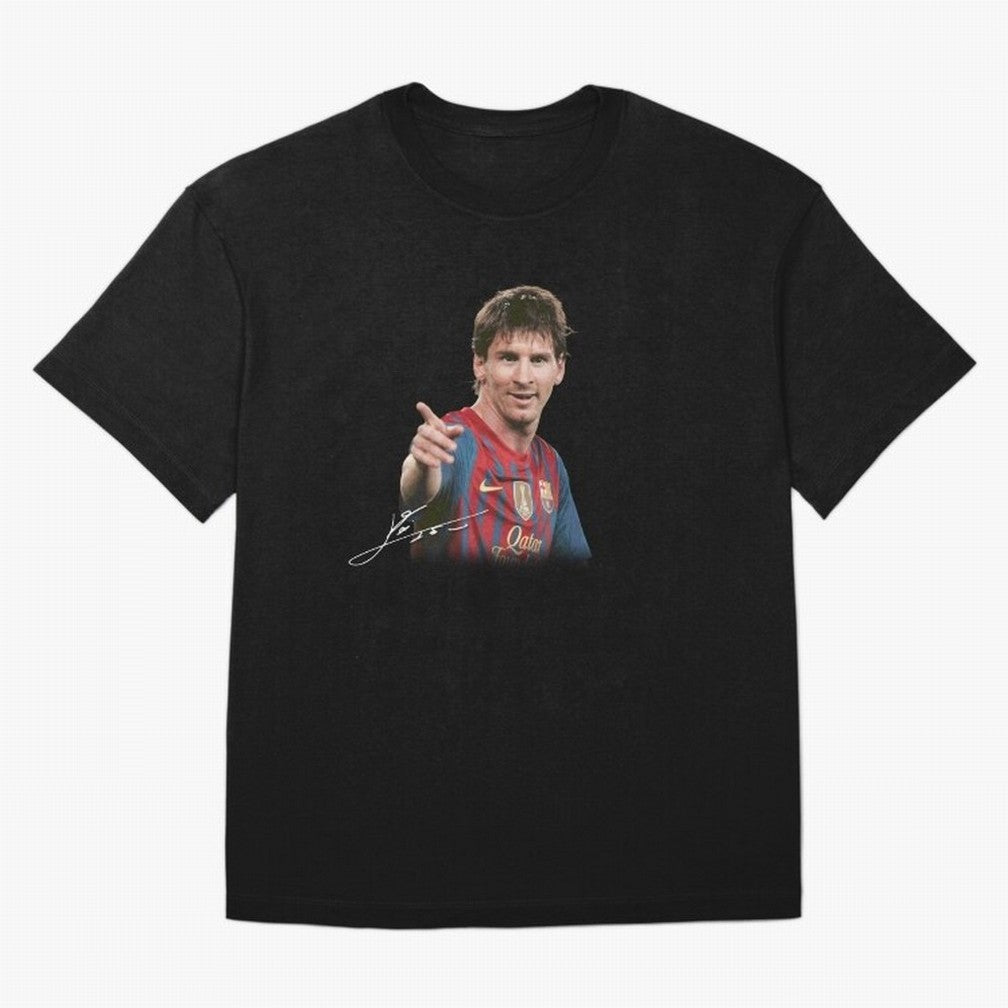 Messi T-Shirt ¡ª ¡°Young Messi¡± Graphic Tee Classic T-Shirt Relive the Noise and Pride of FIFA World Cup 2026 USA Canada Mexico for Fans of Cristiano Ronaldo and Spain, Bringing Championship Spirit, Famous Goals, Roaring Crowds and International