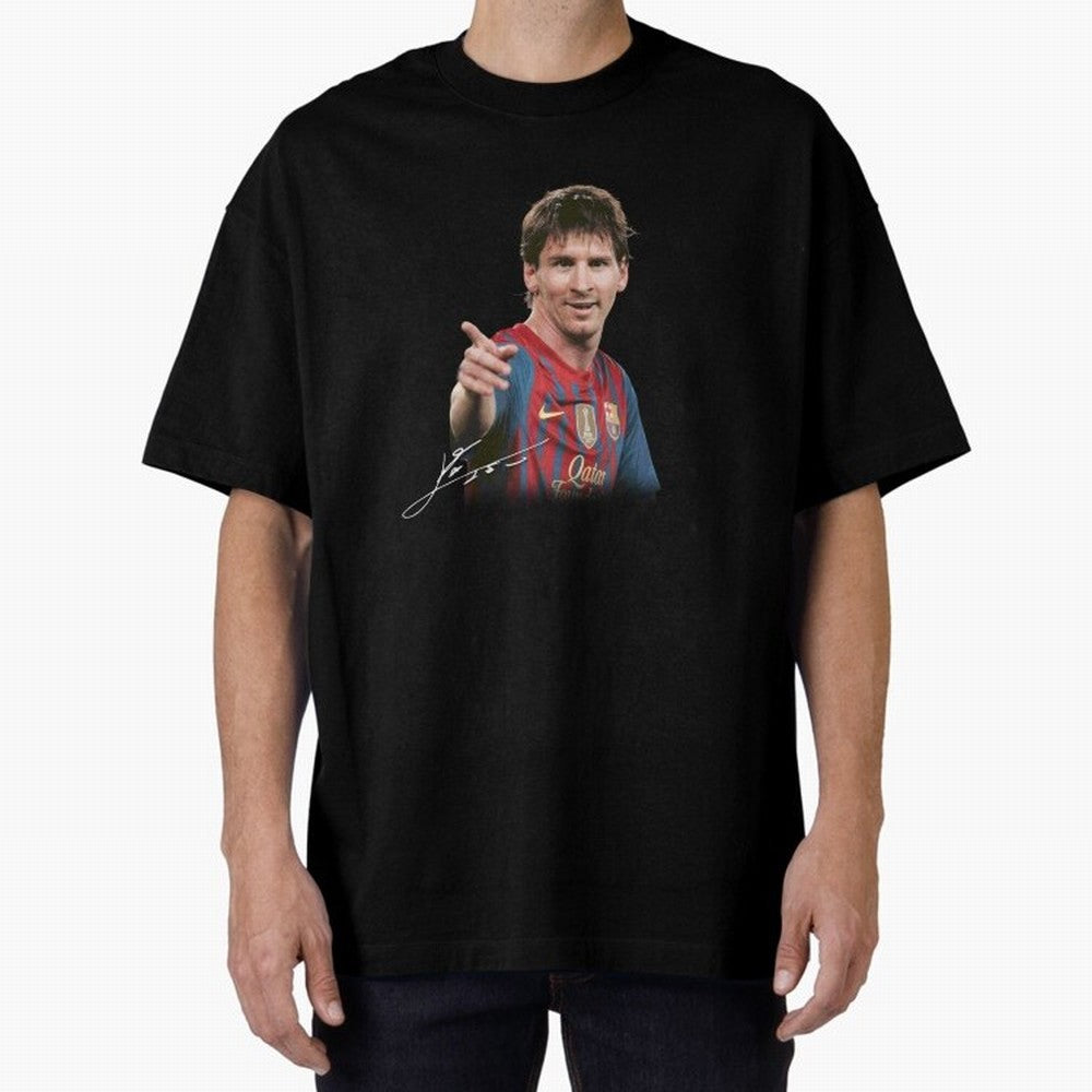 Messi T-Shirt ¡ª ¡°Young Messi¡± Graphic Tee Classic T-Shirt Relive the Noise and Pride of FIFA World Cup 2026 USA Canada Mexico for Fans of Cristiano Ronaldo and Spain, Bringing Championship Spirit, Famous Goals, Roaring Crowds and International