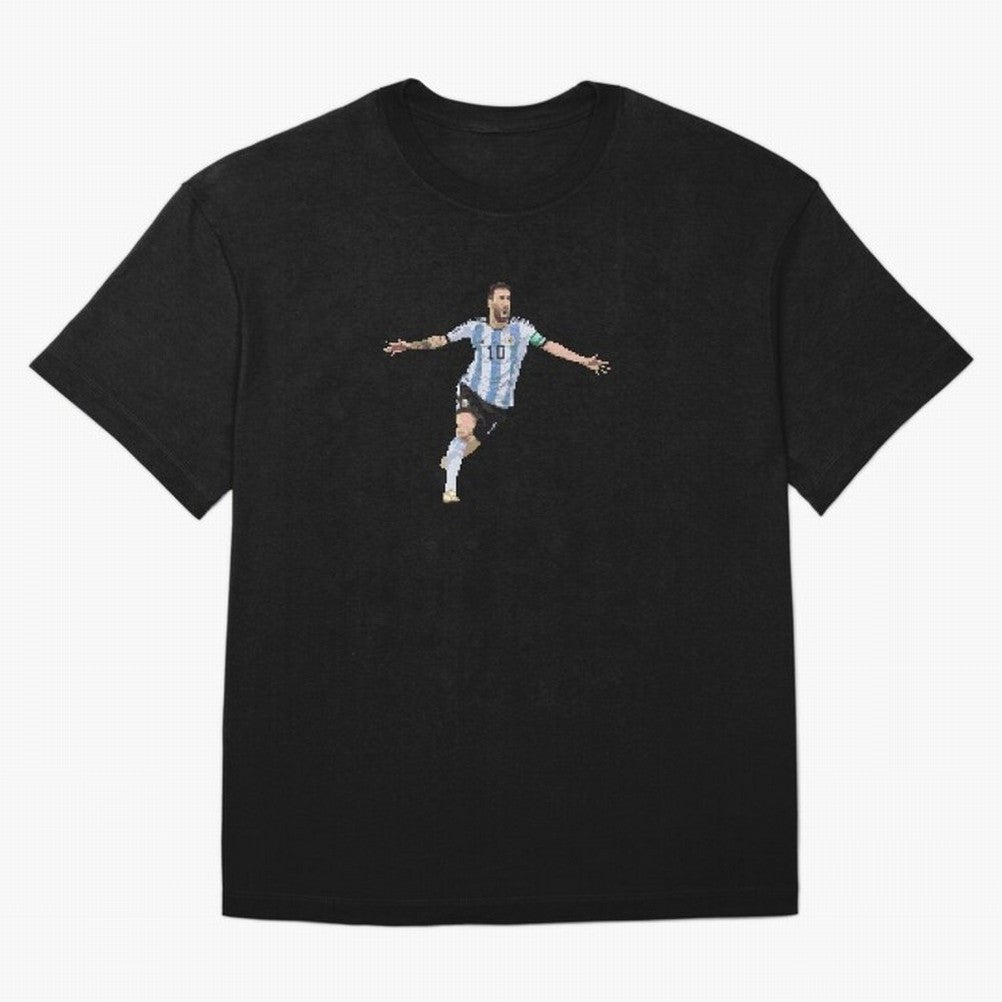 Lionel Messi Oversized T-Shirt Show Championship Spirit for Match Day Hype around FIFA World Cup 2026, Cristiano Ronaldo, Argentina, Goal Celebration Energy, Supporter Heritage, Football Icons and Worldwide Tournament Joy; Ideal for Football Dads,
