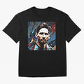 Lionel Messi art Classic T-Shirt Turn Every Weekend Toward the FIFA World Cup 2026 Journey through Cristiano Ronaldo Highlights, Germany Pride, Fan Favorite Moments, National Team Passion, Big Match Drama and Soccer History; Perfect for People Who