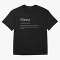 Definition of Messi Classic T-Shirt Refresh FIFA World Cup 2026 Group Stage Inspired by CR7 and Messi, Netherlands Energy, Vintage Soccer Flavor, Modern Football Stars, National Flags and Final Night Emotion; Great for Watch Parties, Sports Bars,