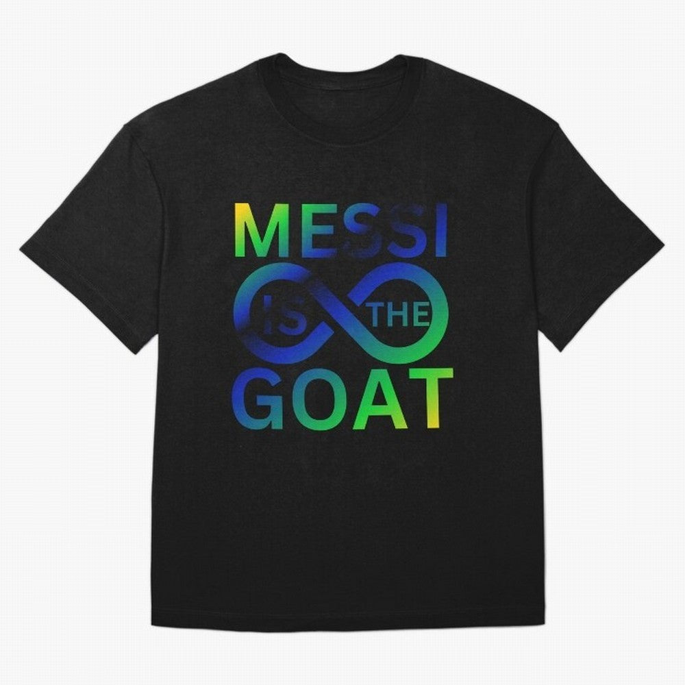 Messi is the GOAT Oversized T-Shirt Embrace Global Football Passion for FIFA World Cup 2026 Group Stage, Connected to Mbappe, Argentina and Brazil, Football Passion, Legendary Performances, Festival Vibes and Supporter Community; Perfect for People