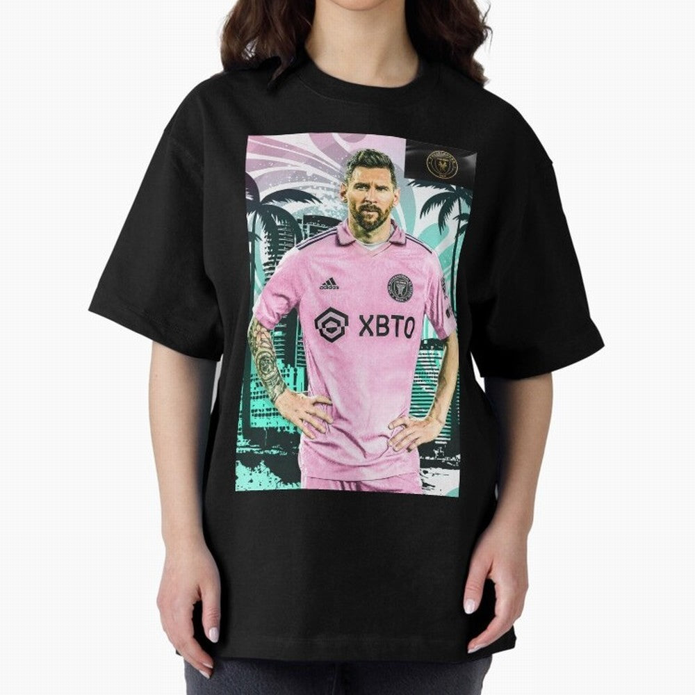 Messi Intermiami FC Classic T-Shirt Bring a Vintage Feel to FIFA World Cup 2026 Spirit, Featuring France and Portugal, Messi, CR7 and Mbappe, Football History, Final Match Energy, Crowd Noise and Once in a Lifetime Moments; Perfect for Fans,