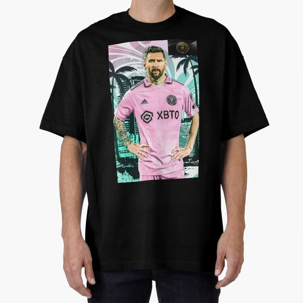 Messi Intermiami FC Classic T-Shirt Bring a Vintage Feel to FIFA World Cup 2026 Spirit, Featuring France and Portugal, Messi, CR7 and Mbappe, Football History, Final Match Energy, Crowd Noise and Once in a Lifetime Moments; Perfect for Fans,