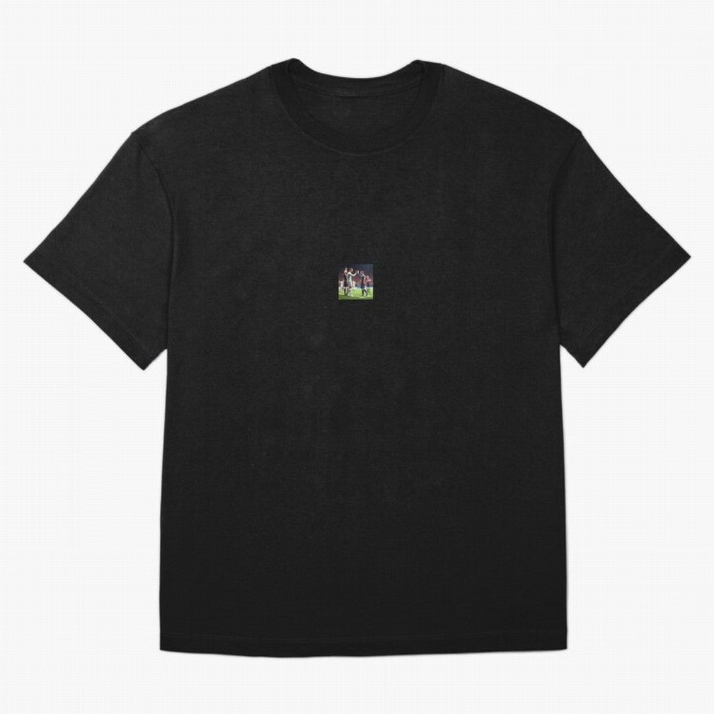 Messi and Ronaldo clap hands on the field, respect for GOATS Classic T-Shirt Join FIFA World Cup 2026 Group Stage Spirit, with England, France and Netherlands, Neymar, Haaland and Cristiano Ronaldo, Retro Football Energy, Iconic Rivalries, Trophy