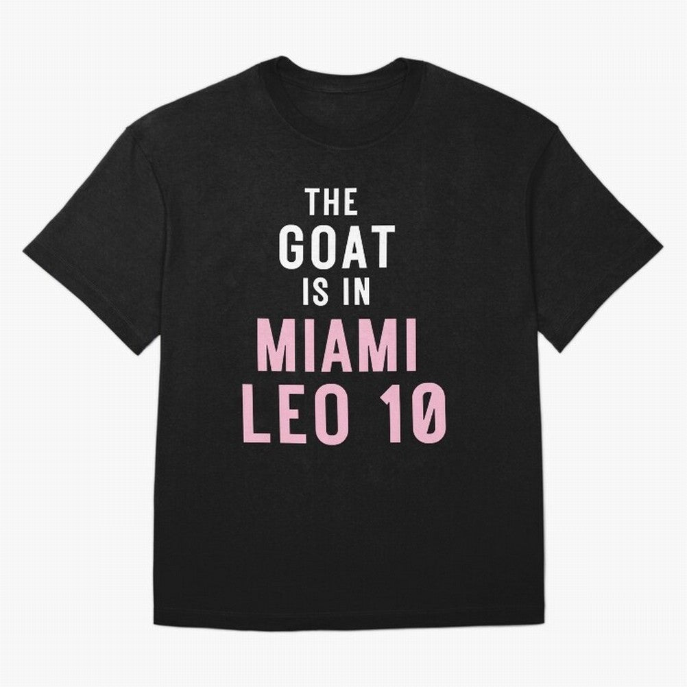 The Goat is in Miami - Leo 10 Essential T-Shirt Feel International Energy from the FIFA World Cup 2026 USA Canada Mexico Journey through Cristiano Ronaldo, Haaland and CR7 Highlights, Argentina and Brazil Pride, Match Day Excitement, Supporter
