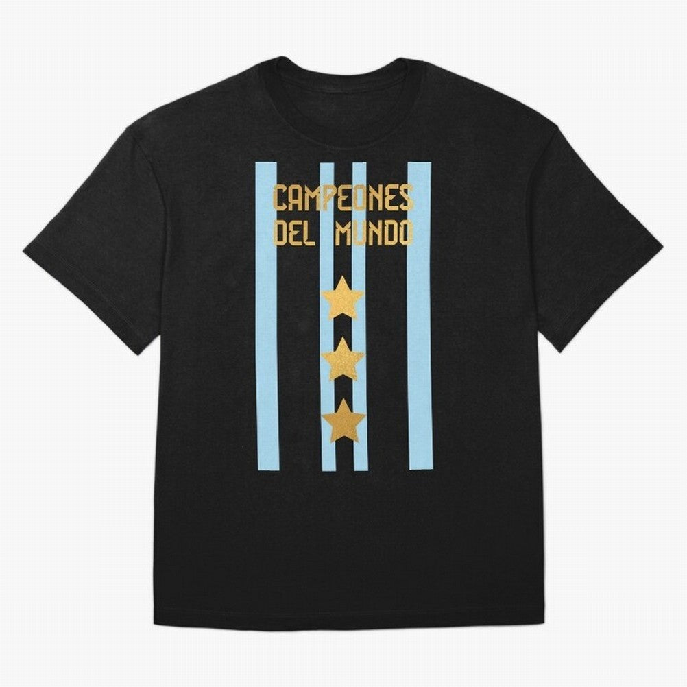 Argentina Jersey 3 Stars World Champions Classic T-Shirt Celebrate Soccer Greatness during Global Football Passion for FIFA World Cup 2026, Filled with Messi, England and Germany, Stadium Chants, National Pride, Trophy Dreams and Unforgettable