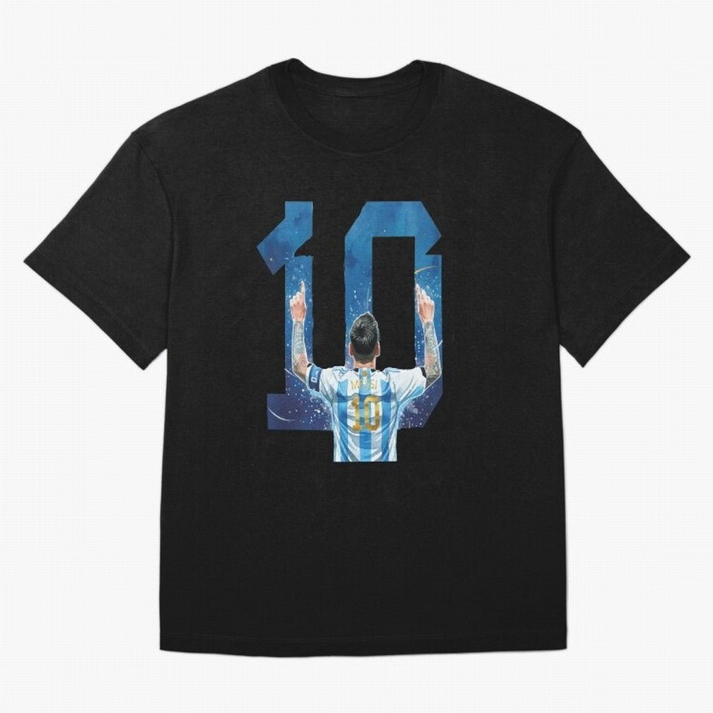 Messi 10 Argentina Oversized T-Shirt Feel the Heartbeat of the FIFA World Cup 2026 Group Stage Journey through Neymar Highlights, Spain and Netherlands Pride, Soccer Culture, Superstar Moments, National Team Dreams and Competitive Fire; Great for