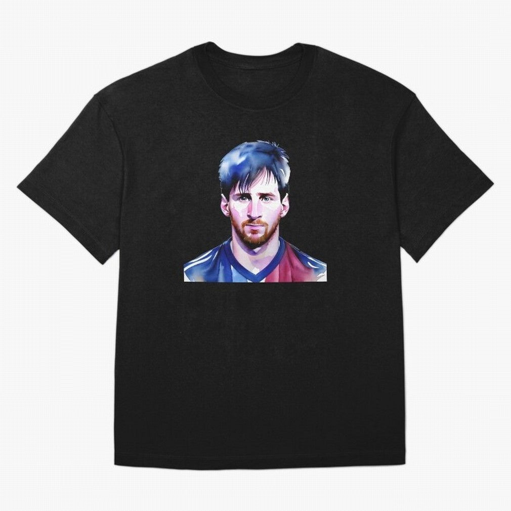 Leo Messi Watercolor | Argentina flag Classic T-Shirt Show Up for the Glory of FIFA World Cup 2026 Spirit, Centered on Brazil, Portugal and Argentina, Messi, CR7 and Mbappe, Football Festival Excitement, Trophy Ambitions, Country Rivalries and Star