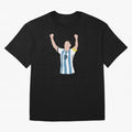 Lionel Messi Classic T-Shirt Relive the Noise and Pride of Match Day Hype around FIFA World Cup 2026 USA Canada Mexico, Messi, Neymar and Mbappe, France and Portugal, Football Festival Excitement, Trophy Ambitions, Country Rivalries and Star Player