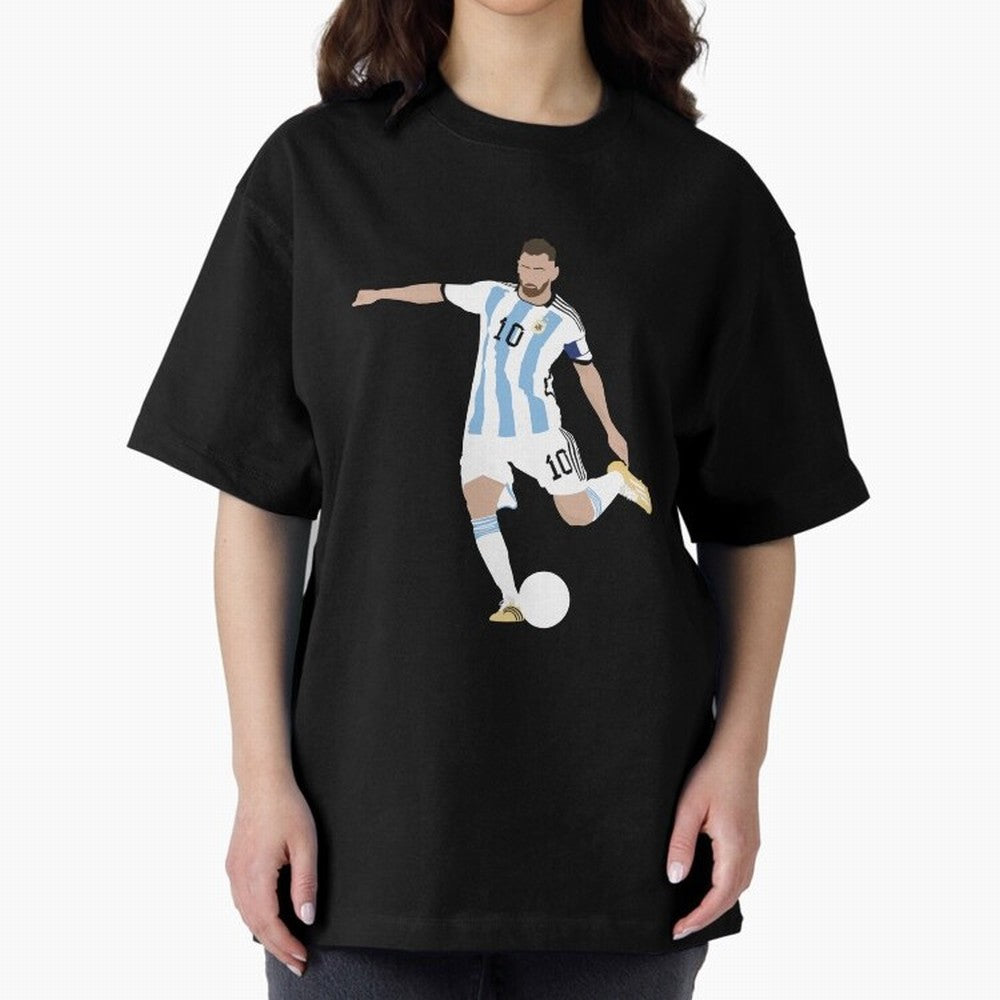 Messi minimalist design Classic T-Shirt Celebrate Football Heritage in FIFA World Cup 2026 for Fans of Neymar and Argentina, France and Brazil, Bringing Football Passion, Legendary Performances, Festival Vibes and Supporter Community; Ideal for