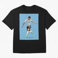 Leo Classic T-Shirt Stand with FIFA World Cup 2026 Group Stage for Fans of Messi, Neymar and Mbappe and Brazil, Bringing Supporter Pride, Iconic Celebrations, Legendary Names and Global Match Day Energy; Made for Collectors Who Enjoy Iconic