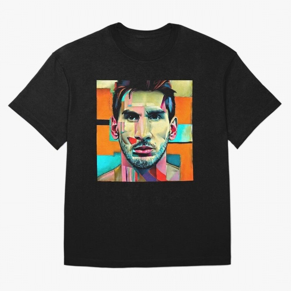 Messi on modern art Classic T-Shirt Relive FIFA World Cup 2026 USA Canada Mexico for Fans of Messi and France, Bringing Stadium Memories, Football Loyalty, International Chants and Championship Tradition; Great for Supporters Who Love Legendary