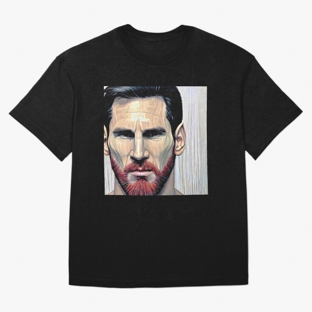 Cartoon-like Messi Oversized T-Shirt Bring a Vintage Feel to Global Football Passion for FIFA World Cup 2026 Group Stage, Driven by Neymar, Haaland and Cristiano Ronaldo, Germany, Stadium Chants, National Pride, Trophy Dreams and Unforgettable