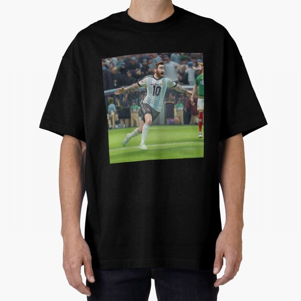 Lionel Messi caricature Classic T-Shirt Feel the Heartbeat of FIFA World Cup 2026 for Fans of CR7 and England and Germany, Bringing Goal Celebration Energy, Supporter Heritage, Football Icons and Worldwide Tournament Joy; Created for Match Day