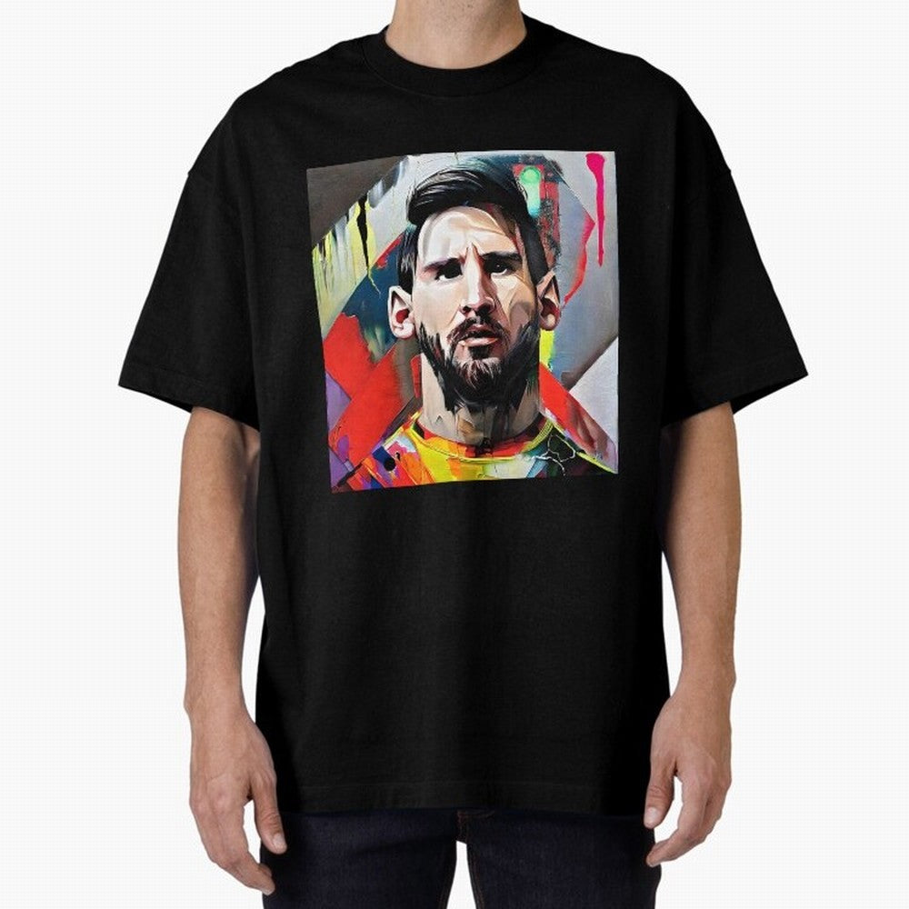 Billboard with Messi Boxy T-Shirt Feel the Roar of FIFA World Cup 2026 Group Stage Made for Cristiano Ronaldo, France and Portugal Energy, Vintage Soccer Flavor, Modern Football Stars, National Flags and Final Night Emotion; Created for Match Day