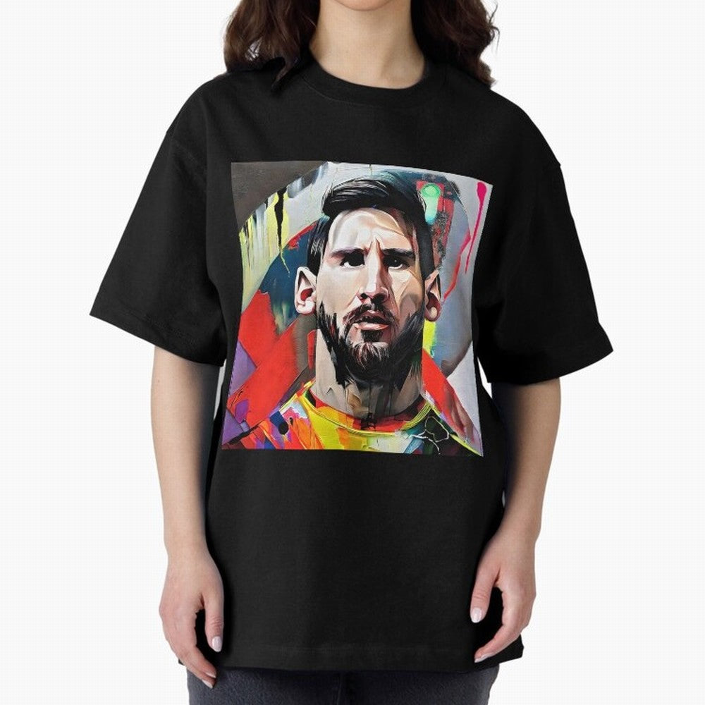 Billboard with Messi Boxy T-Shirt Feel the Roar of FIFA World Cup 2026 Group Stage Made for Cristiano Ronaldo, France and Portugal Energy, Vintage Soccer Flavor, Modern Football Stars, National Flags and Final Night Emotion; Created for Match Day