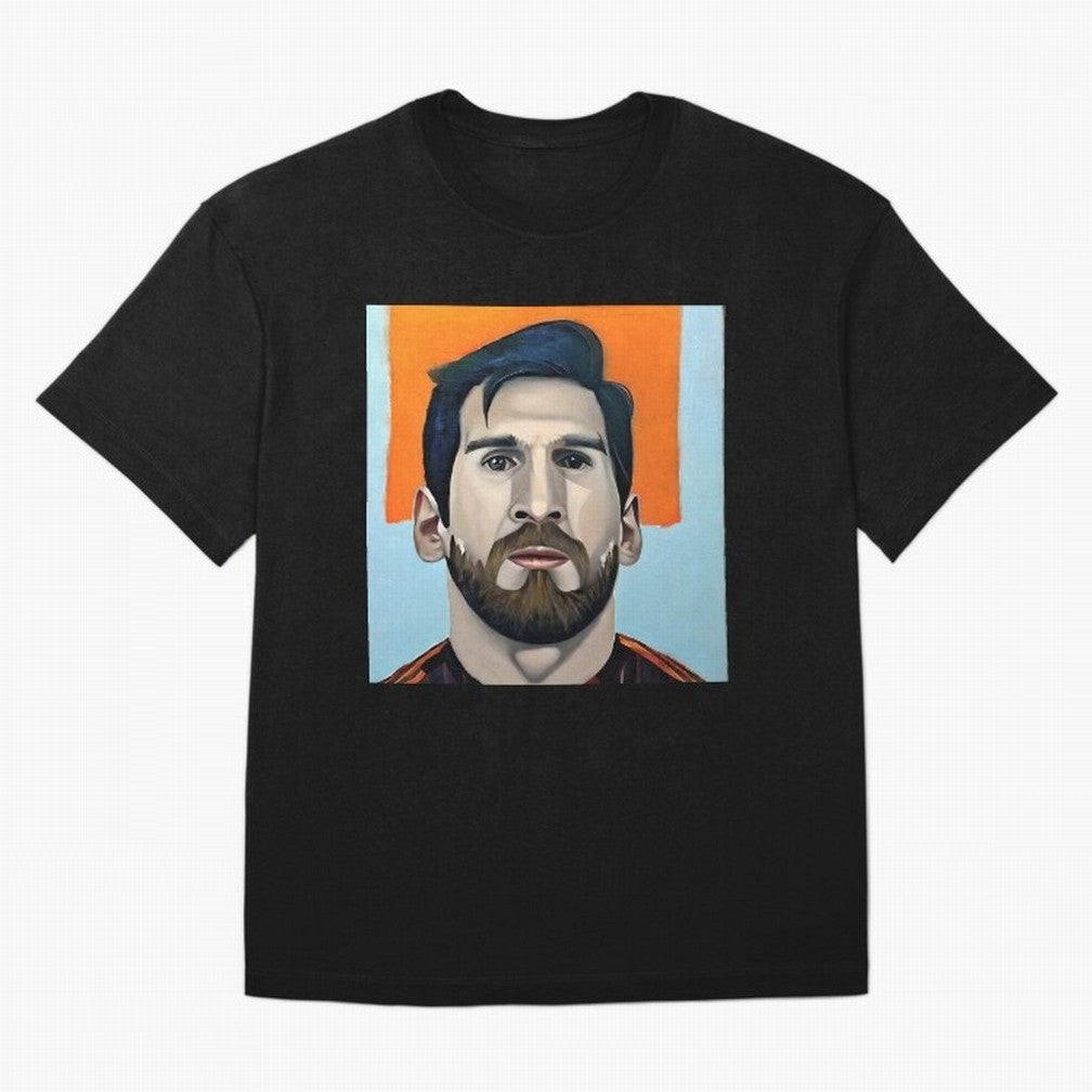 portrait of Messi with beard Classic T-Shirt Show Your Love for the FIFA World Cup 2026 USA Canada Mexico Journey through Messi and Cristiano Ronaldo Highlights, England, France and Netherlands Pride, Tournament Hype, Historic Matchups, Family