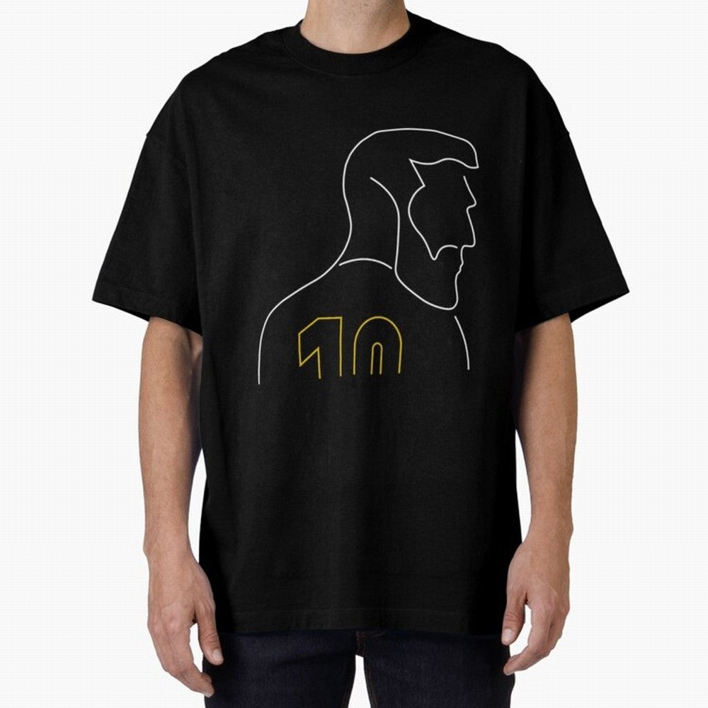 Lionel Messi 10 - Barcelona| Perfect Gift For you and friends Classic T-Shirt Celebrate Classic Football Spirit in Global Football Passion for FIFA World Cup 2026, Celebrating Mbappe and Neymar, Spain and Netherlands, Match Day Excitement,