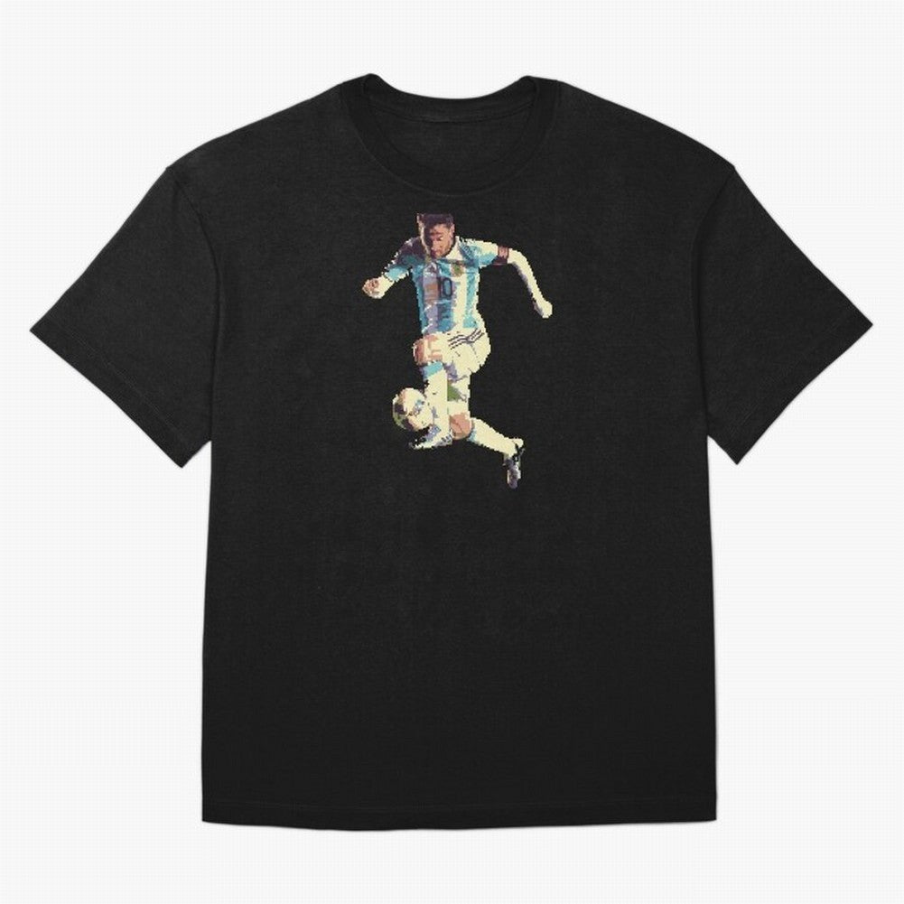 Lionel Messi Oversized T-Shirt Celebrate Classic Football Spirit in Global Football Passion for FIFA World Cup 2026 USA Canada Mexico, Celebrating Mbappe and Neymar, Argentina, Game Day Rituals, Football Legends, Country Pride and the Road to the