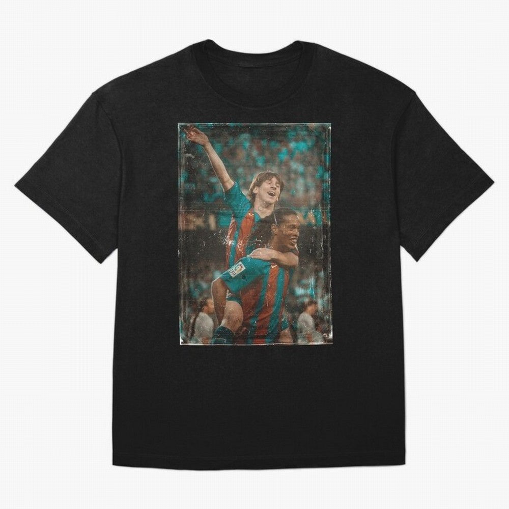 Messi and Ronaldinho Vintage Classic T-Shirt Show Up for the Glory of FIFA World Cup 2026 Group Stage for Fans of Mbappe and France, Bringing Champion Mindset, Group Stage Buzz, Knockout Tension and Passionate Fan Culture; Ideal for Fans Who Follow