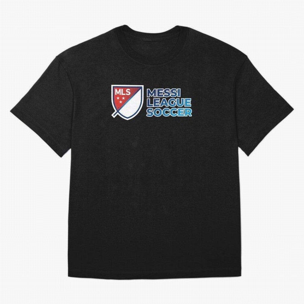 MLS Messi League Soccer Oversized T-Shirt Celebrate FIFA World Cup 2026 USA Canada Mexico Highlighting CR7 and Messi, Portugal, Spain and Germany Energy, Supporter Pride, Iconic Celebrations, Legendary Names and Global Match Day Energy; Made for