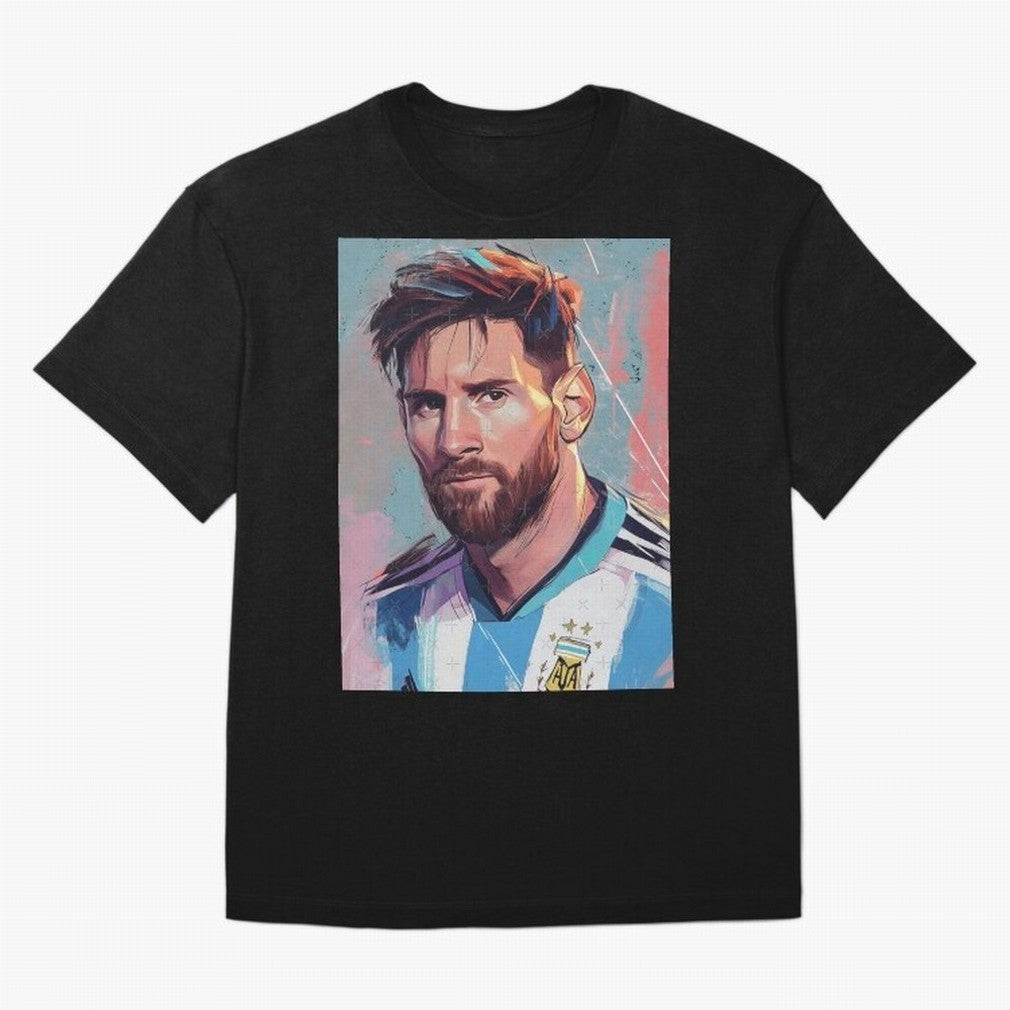 The King Leo Messi Legend Classic T-Shirt Support Your Favorite Stars during FIFA World Cup 2026 Spirit, Capturing England, Messi, CR7 and Mbappe, Retro Football Energy, Iconic Rivalries, Trophy Chase Drama and Stadium Atmosphere; Created for Match
