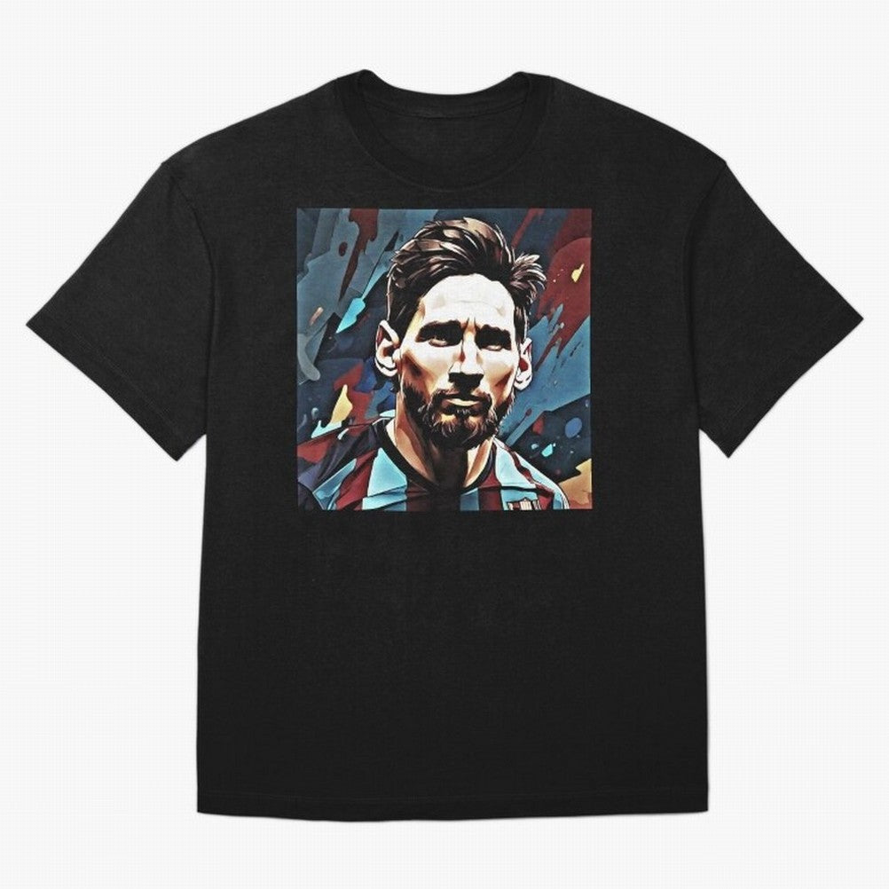 The King Leo Messi Legend Oversized T-Shirt Support Your Favorite Stars during Global Football Passion for FIFA World Cup 2026 USA Canada Mexico, Celebrating CR7 and Messi, Spain, Supporter Pride, Iconic Celebrations, Legendary Names and Global