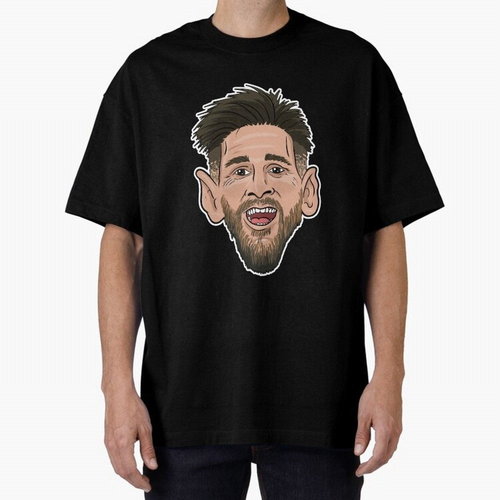 messi toon face argentina Classic T-Shirt Fuel Your Fan Pride for FIFA World Cup 2026 USA Canada Mexico Highlighting Neymar, Haaland and Cristiano Ronaldo, Spain Energy, Stadium Memories, Football Loyalty, International Chants and Championship