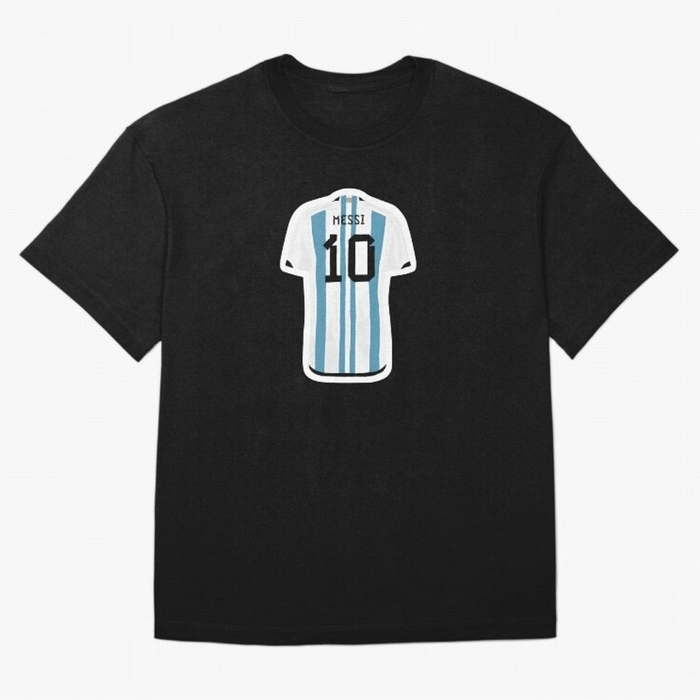 Messi Jersey Oversized T-Shirt Follow the Final Road of FIFA World Cup 2026 Group Stage for Fans of Haaland and Mbappe and Argentina and Brazil, Bringing Stadium Chants, National Pride, Trophy Dreams and Unforgettable Football Memories; Perfect for
